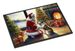 Bull Terrier And Santa Claus Doormat Front Door Mat Indoor Outdoor Rugs For Entryway, Non Slip Washable Low Pile, 24H X 36W_maomaolike.com