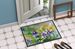Colorado Rocky Mountain Columbine In Watercolor Doormat Front Door Mat Indoor Outdoor Rugs For Entryway, Non Slip Washable Low Pile, 24H X 36W_maomaolike.com
