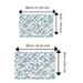 Bathroom Mat Toilet Mat Shower Mat Entrance Rug Absorbent Non-Slip Mat Soft Quick-Dry Machine Washable_maomaolike.com