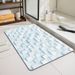 Bathroom Mat Toilet Mat Shower Mat Entrance Rug Absorbent Non-Slip Mat Soft Quick-Dry Machine Washable_maomaolike.com