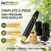 High Pressure Hose Nozzle Metal Fits US Garden Hoses With 3 Spray Modes | Heavy-Duty Metal Direct Spray Hose Gun_maomaolike.com