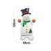 Christmas Snowman Balloons 120 Cm * 65 Cm, A Total Of 12_maomaolike.com