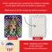 American Foxhound King Of Mardi Gras Porcelain Ornament Christmas Tree Hanging Decorations For Home Christmas Holiday, Rectangle, Gift, Multicolor_maomaolike.com