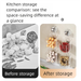 Wall-Mounted No-Drill Box Kitchen Organizer Ginger Spice Garlic Storage Basket Transparent Multi-Functional_maomaolike.com