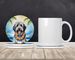 Bergamasco Sheepdog Luau Large Sandstone Coasters Pack Of 4 Absorbent Round Coasters Decor Gifts For Men Or Women, 4 In, Multicolor_maomaolike.com
