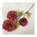 Series Artificial Peony Rose Hotel Path Decoration Plastic Fake Flowers Red Theme Wedding_maomaolike.com