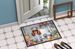 Cavalier Spaniel The Chef Doormat Front Door Mat Indoor Outdoor Rugs For Entryway, Non Slip Washable Low Pile, 24H X 36W_maomaolike.com