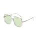 Unisex Women's sunglasses Trendy square frame large frame sunglasses women's UV protection face small makeup glasses_maomaolike.com
