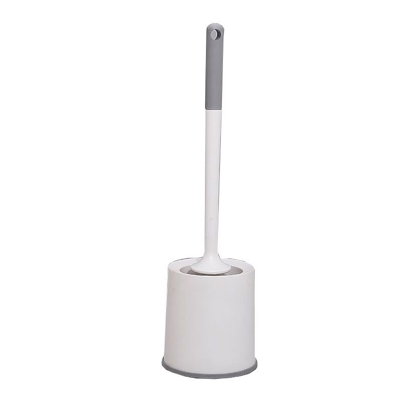 Household Set With Base No Dead Angle Cleaning Hotel Use Toilet Brush Plastic_maomaolike.com