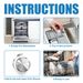 Jue-Fish Dishwasher Cleaning Sheet Desktop Built-In Drawer Dishwasher Cleaning Sheet For Decontamination And Oil Stain Removal_maomaolike.com