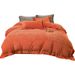 Light Luxury Minimalist Style Winter Double-Sided Coral Fleece Four-Piece Set Thickened Warm Milk Velvet Duvet Cover Bed Sheet Bed_maomaolike.com