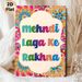 Mehndi Themed Painting Poster, Vibrant Mandala Style Pattern Poster, Festive Cultural Design Ideal For Indian Wedding, Party And Home Wall Decor_maomaolike.com
