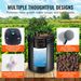 VEVOR RDWC Hydroponics System Recirculating Deep Water Culture 4 Buckets 5 Gal_maomaolike.com
