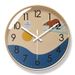 Yipula 7171 New Living Room Abstract Art Silent Morandi Home Bedroom Wall Clock_maomaolike.com