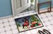 Miniature Pinscher Cozy Christmas Doormat Front Door Mat Indoor Outdoor Rugs For Entryway, Non Slip Washable Low Pile, 24H X 36W_maomaolike.com