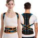 Posture Corrector Back Brace For Men And Women, Adjustable Full Back Posture Brace For Scoliosis, Hunchback, Thoracic & Spine Corrections Back Support_maomaolike.com