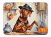 Vizsla Fall Kitchen Pumpkins Memory Foam Kitchen Mat Machine Washable Anti-Fatigue Mat Cushion Comfort Bath Mat Or Kitchen Rug_maomaolike.com