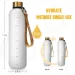 New 1L Bottle With Time Stamp BPA Free Reusable Fitness Sports Outdoor Travel Leakproof Water Cup Frosted Kettle_maomaolike.com