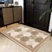 Living Room Rug,Large Rug,Oversized, Gold Leaves Design,Bedroom Rug,Soft And Thick, Machine Washable, Thickened Rug, Bedside Rug,Decorative Indoor Rug_maomaolike.com