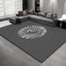 Living Room Rug,Large Rug,Oversized, Gold Leaves Design,Bedroom Rug,Soft And Thick, Machine Washable, Thickened Rug, Bedside Rug,Decorative Indoor Rug_maomaolike.com