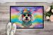 Bichon Frise Hippie Dawg Doormat Front Door Mat Indoor Outdoor Rugs For Entryway, Non Slip Washable Low Pile, 24H X 36W_maomaolike.com