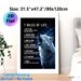 7 Rules Of Life Wolf Themed Motivational Painting Poster, Mysterious Starry Night Howling Wolf Poster, Inspirational Life Rules Decor For Home Office_maomaolike.com