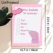 Salah Tracker Painting Poster, Soft Pink Cartoon-style Poster, Practical Tracker For Daily Salah, Suitable For Prayer Room And Home_maomaolike.com