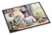 Rat Terrier The Chef Doormat Front Door Mat Indoor Outdoor Rugs For Entryway, Non Slip Washable Low Pile, 24H X 36W_maomaolike.com