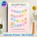 Pastel Rainbow Reward Chart Painting Poster, Dreamy Pastel Glitter Star & Bubble Design Poster, Practical Tool To Track Progress And Rewards, Suitable_maomaolike.com
