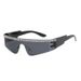 Unisex Fashion Round Diamond Studded Sunglasses Sun Protection Sunglasses Outdoor Rhinestone Glasses_maomaolike.com