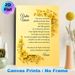 German Lord's Prayer Painting Poster, Warm-toned Floral Accented Typographic Poster, Serene Spiritual Text Decor Ideal For Home And Prayer Spaces_maomaolike.com