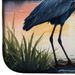 Blue Heron Setting Sun Dish Drying Mat Absorbent Dish Drying Mat Pad For Kitchen Counter Dish Drainer Mat For Countertop, 14 X 21", Multicolor_maomaolike.com