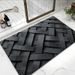Bathroom Mat Toilet Mat Shower Mat Entrance Rug Absorbent Non-Slip Mat Soft Quick-Dry Machine Washable_maomaolike.com