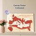 Imperium Romanum Map Painting Poster, Vintage-style Detailed 115 A.D. Roman Empire Territory Map Poster, Informative Historical Reference For Home_maomaolike.com