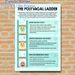 Polyvagal Ladder Painting Poster, Informative Pastel-colored Illustrated Educational Poster, Clearly Explains Nervous System Stress Response Stages_maomaolike.com