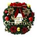 30cm Christmas Wreath, Artificial Flower Wreath For Shop Windows And Doors, Christmas Decorations For Shopping Malls._maomaolike.com