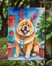 Chow Chow Christmas Reindeer Garden Flag Mailbox Flag Decorative Yard Flag Banner Outside Patio Artwork Yard Flower Beds, Garden Size, Multicolor_maomaolike.com