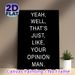 Quirky Quote Painting Poster, Minimalist Black-and-white Typographic Poster, Witty Casual Statement, Ideal For Living Room, Home Office_maomaolike.com