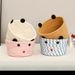 Weaving Basket, Hair Clip Storage Box, Student Dormitory Table, Cotton Thread, Living Room_maomaolike.com