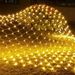 Dazzle Bright Christmas 360 LED Net Lights, 12FT X 5 FT Connectable Waterproof String Lights With 8 Modes, Christmas Decorations For Indoor Outdoor Xmas Party Yard Garden Decor (Warm White)_maomaolike.com