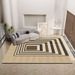 Living Room Rug Large Size Gorgeous Gold Frame Design Bedroom Rug Plush Thickened Machine Washable Thickened Underlay Interior Decorative Rug_maomaolike.com