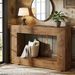 (old Sku: S05790120 )Farmhouse Console Table, Rustic Wood Entryway Sofa Table With Storage_maomaolike.com