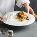 Ocean Wave Artistic Fusion Ceramic Tableware Internet Celebrity Western Food Flat Plate Irregular Shape Hotel High-end_maomaolike.com