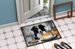 Border Collie Fall Kitchen Pumpkins Doormat Front Door Mat Indoor Outdoor Rugs For Entryway, Non Slip Washable Low Pile, 24H X 36W_maomaolike.com