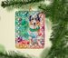 Australian Shepherd Christmas Porcelain Ornament Christmas Tree Hanging Decorations For Home Christmas Holiday, Rectangle, Gift, Multicolor_maomaolike.com