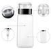50/150/180/250ml Empty Pump Dispenser Liquid UV Gel Nail Art Clean Polish Cleanser Remover Bottle_maomaolike.com