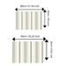 Bathroom Mat Toilet Mat Shower Mat Entrance Rug Absorbent Non-Slip Mat Soft Quick-Dry Machine Washable_maomaolike.com