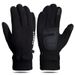 Polar fleece gloves men's autumn and winter plus velvet thickened warm gloves cycling sports driving non-slip touch screen gloves _maomaolike.com