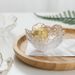 (2-pack) Japanese Style Household Cherry Blossom Dish, Transparent Flavor Dish, Cute Sauce Dish, Small Dish, Small Bowl, Dipping Dish, Glass Dish_maomaolike.com