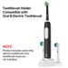 Toothbrush Holders Compatible With Oral B Electric Toothbrush Heads, Replacement Brush Head Stand Base Fit For Pro And D Series Electric Toothbrushes_maomaolike.com